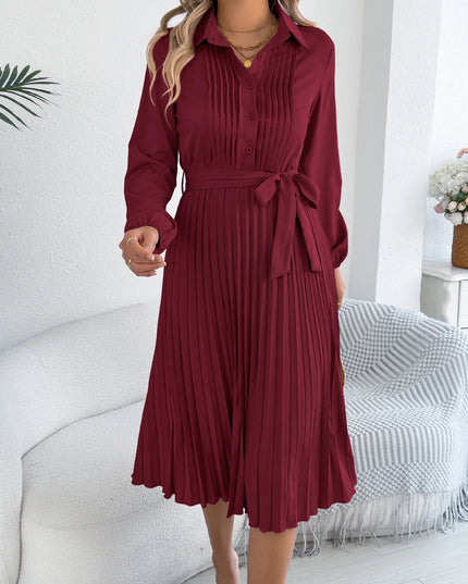 Tie-Waist Maxi Dress