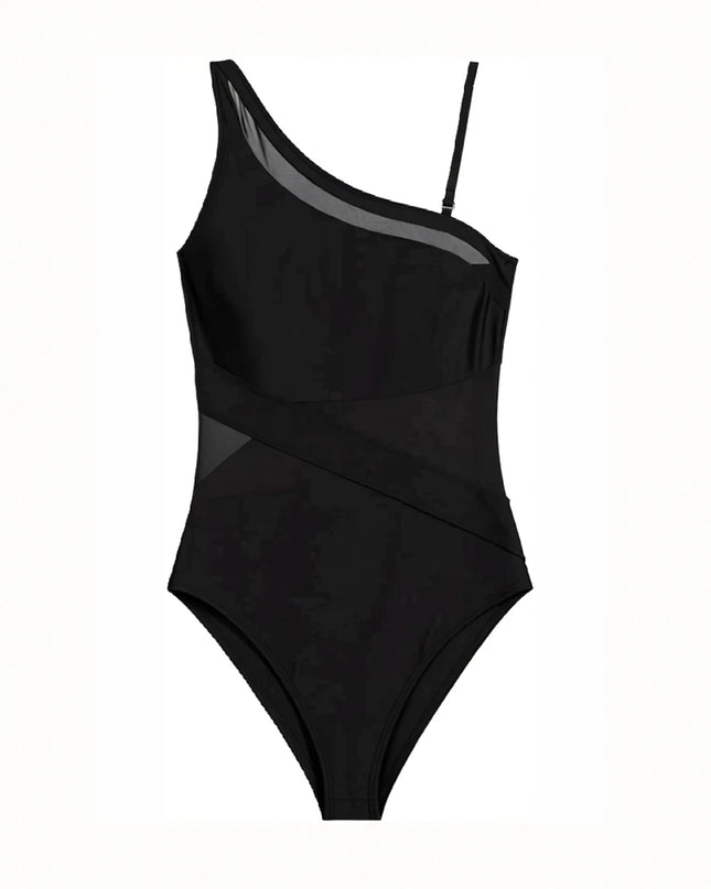 Mesh 2026 Sexy Women One Piece Swimsuit Swimwear Female Solid Hollow Out Biquini Monokini Swimming Suit Bathing Suit Beachwear