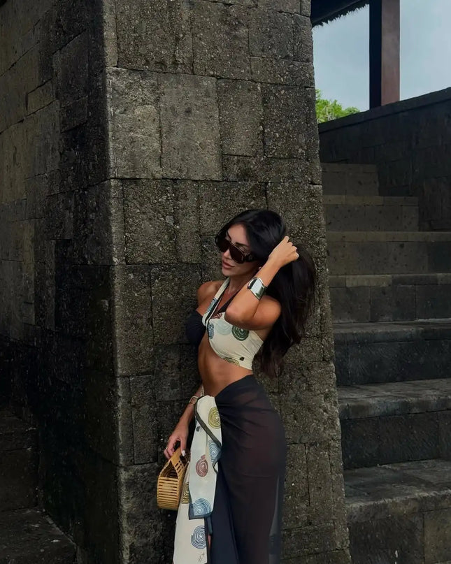 Premium Three-Piece Bikini Set