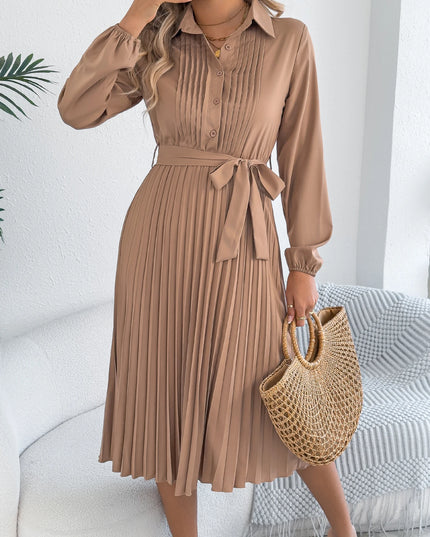 Tie-Waist Maxi Dress