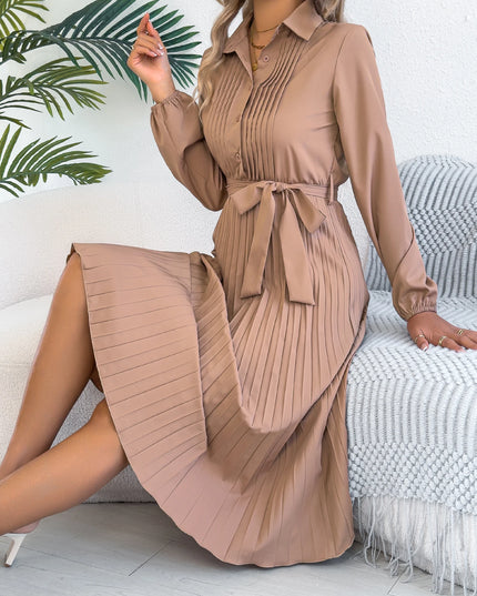 Tie-Waist Maxi Dress