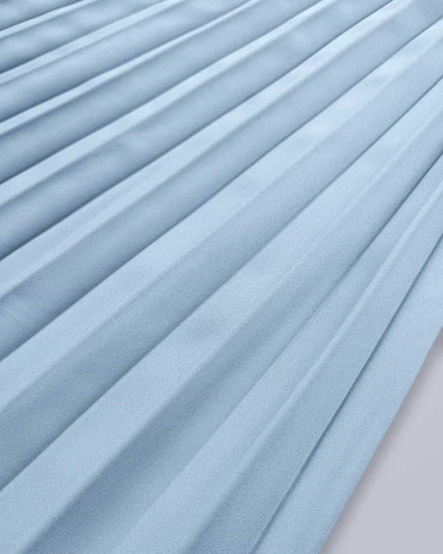 V Neck Pleated Maxi Dress