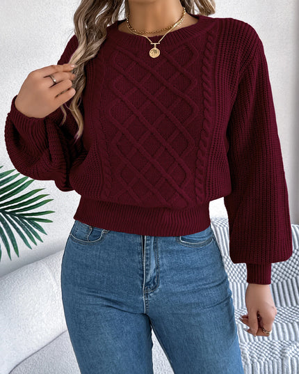 Twist Pullover Sweater