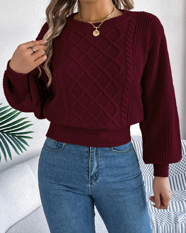 Twist Pullover Sweater