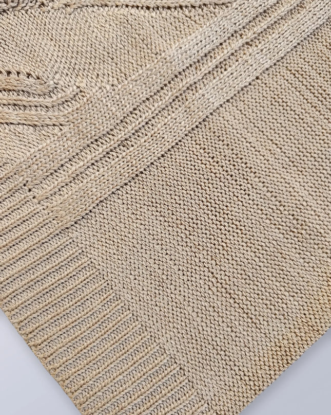 Hollow Out Sleeveless Knit Top