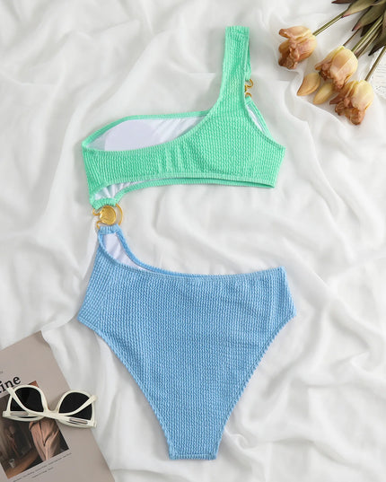 Sculpted Dot One-Piece