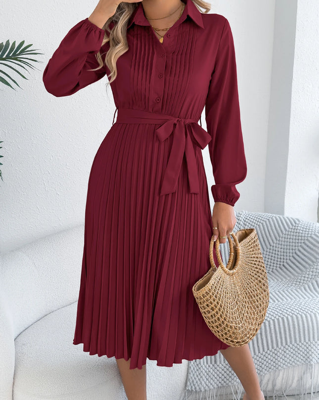 Tie-Waist Maxi Dress