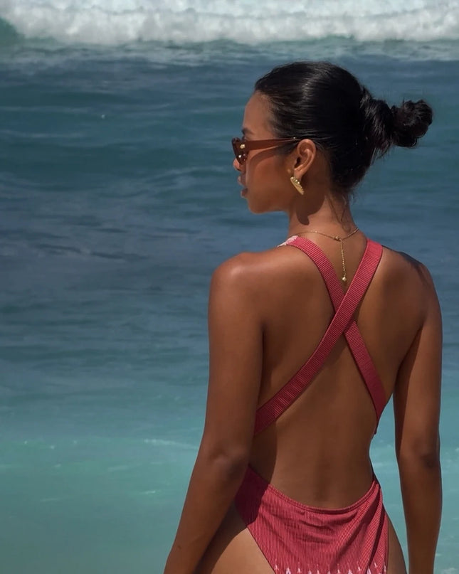 Backless 2026 Sexy Women One Piece Swimsuit Swimwear Female Bandage Thong Biquini Monokini Swimming Suit Bathing Suit Beachwear