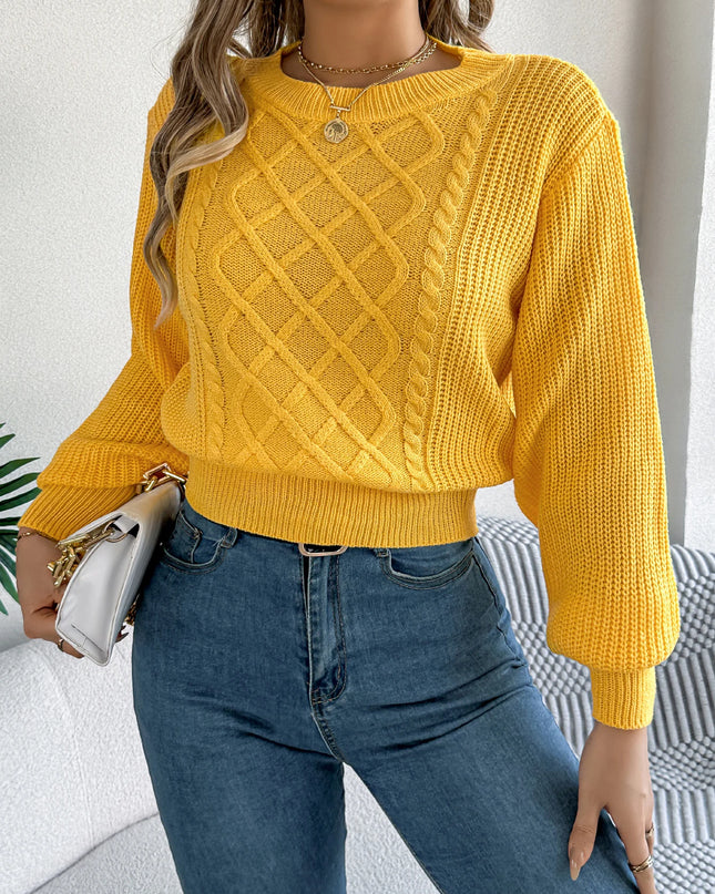 Twist Pullover Sweater