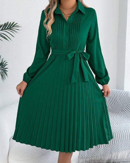 Tie-Waist Maxi Dress