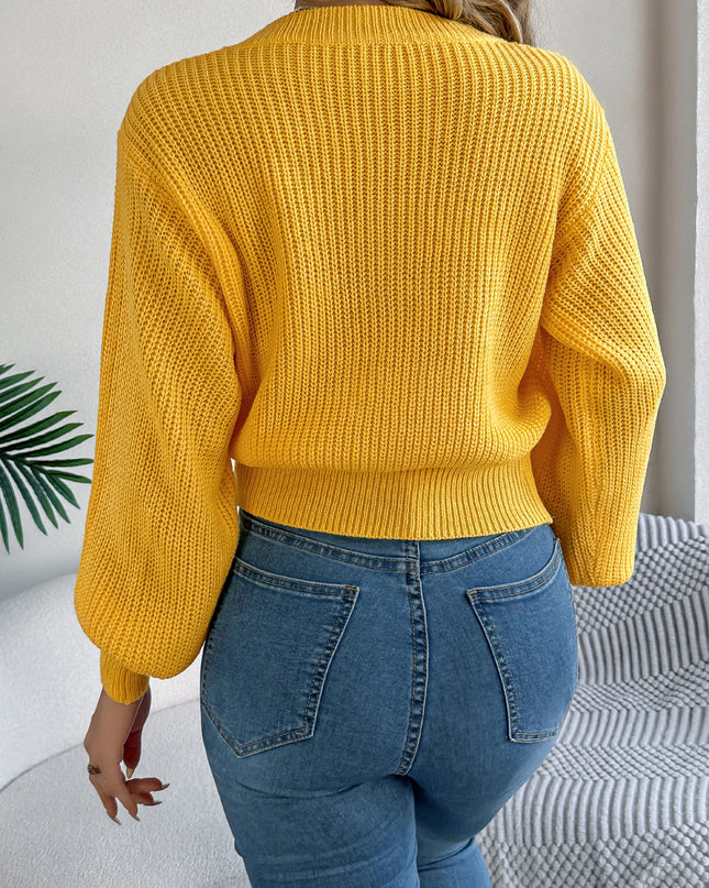 Twist Pullover Sweater