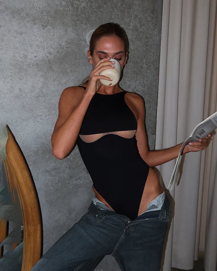 Halter Push-Up One-Piece