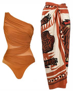 Swimsuit And Sarong / S