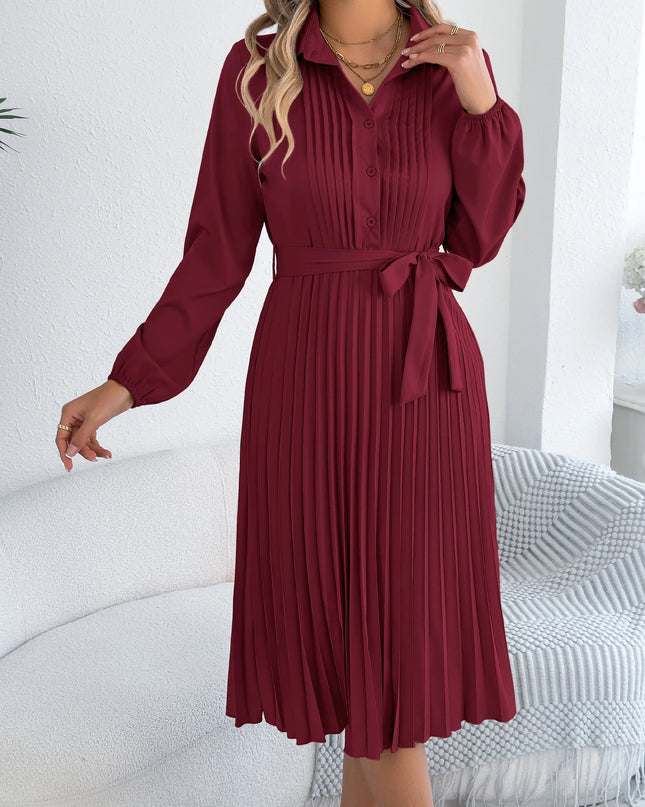 Tie-Waist Maxi Dress