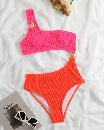 Sculpted Dot One-Piece